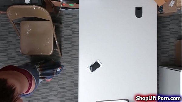 Naughty Shoplifter Gets Her Ass Punished By Security Guard