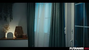 Smoking Russian Chick Sucks Off A Hung Trans Babe