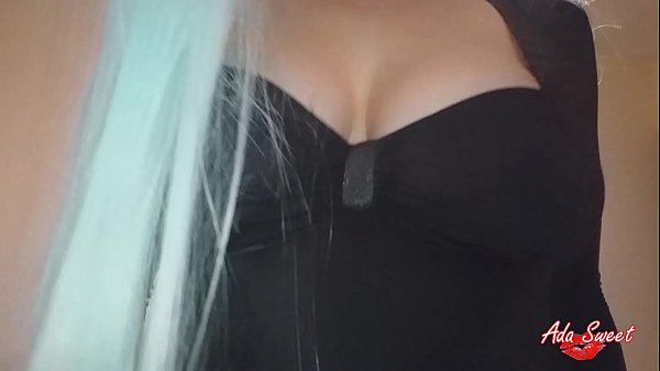 Smoking Young Latina With Massive Natural Racks