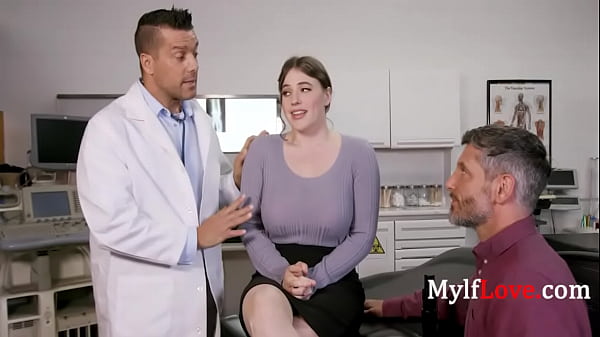 Medical Exam Turns Into Hot Wife Threesome With Riley Nixon