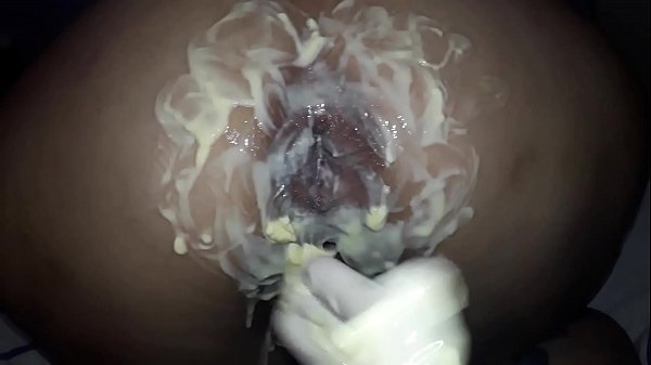 Butter Lubed Asshole Takes A Whole Fist