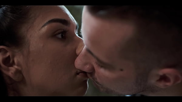 Frozen Brunette Angel Gets Used By Creepy Dude