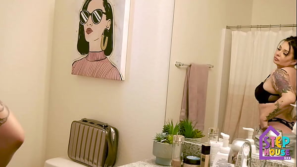 London Rose Gets Caught By Her Step Son