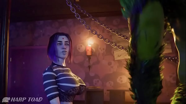 Raven Takes A Monster Cock In Her Tight Asshole