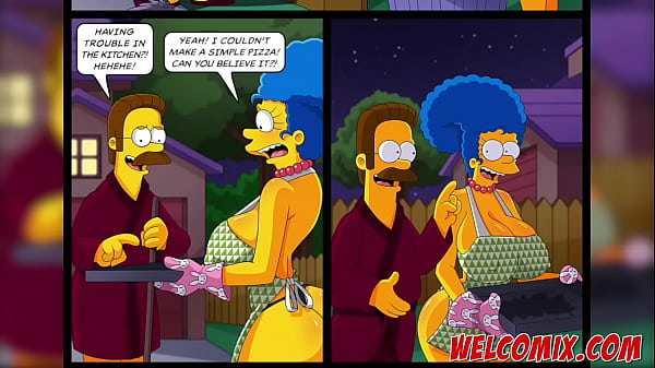 Flandis Pounds Those Simptoons Babes With Extra Sausage