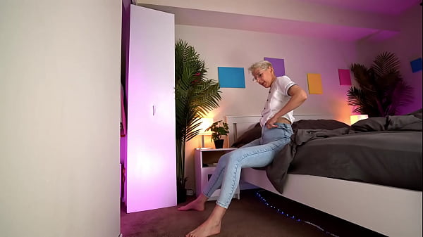 Emily Candys Gets Her Jeans Ripped Off And Fingered