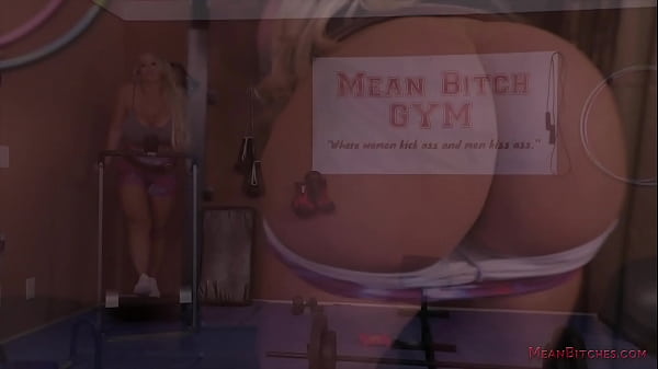 Alura Jenson Dominates A Gym Slave With Her Fat Ass