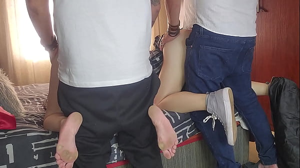 Couple Swap Ends With Both Guys Filling The Same Girl