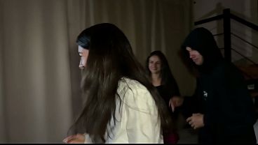 Wild Orgy With Strangers And Four Horny Girls