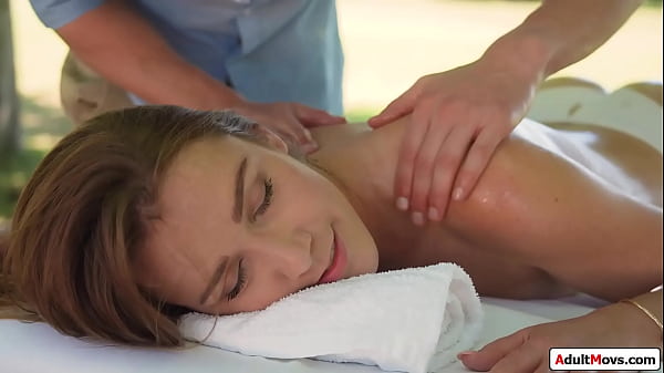 Massage Turns Into Rough Outdoor Anal For Alexis Crystal