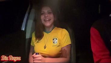 Curvy Latina Slut Chugs Every Drop Of Cum