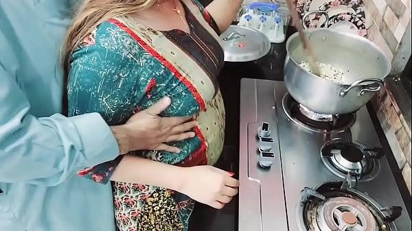 Desi Housewife Gets Anal While Cooking Dinner