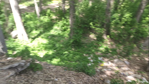 Park Blowjob Ends With A Messy Tits Cumshot