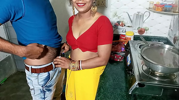 Young Maid Sonika Sakar Gets Bent Over The Kitchen Counter