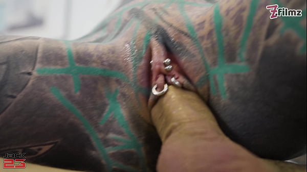 Inked Up Babe Takes Monster Cock In Every Hole