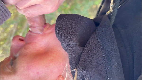 Cristina Sauvage Gives A Mountain Top Blowjob To David Wild