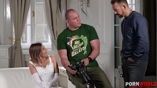 Engaged Brunette Rebecca Volpetti Gets Her Ass Wrecked By The Crew