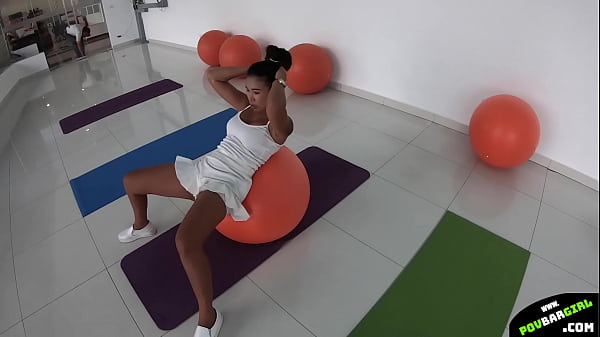 Smoking Hot Asian Chick Gets Nailed By Her Personal Trainer