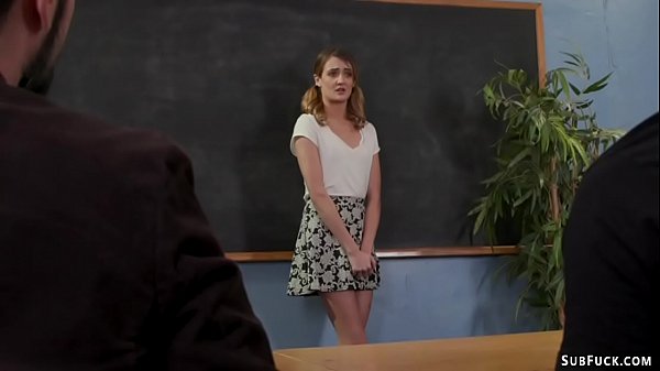 Innocent Coed Ravaged By Her Lecturers