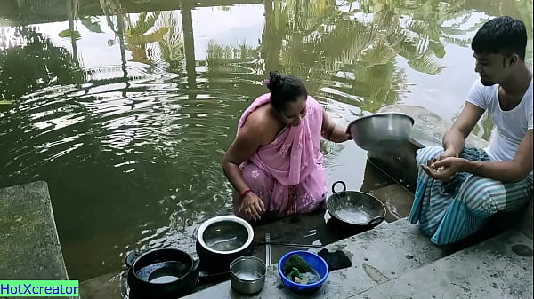 Barpita And Hasikul's Risky Outdoor Affair