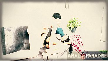 Stepdad Fucks His Petite Stepdaughter While Watching TV