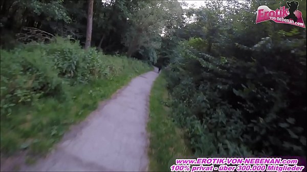 German Muslim Mom Takes A Piss Date In The Woods