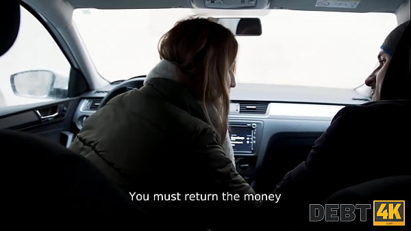 Desperate Redhead Pays Off Debt With Her Body