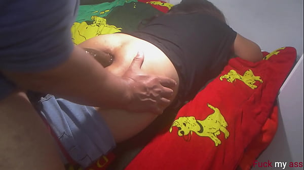 Aliprecio Takes A Massive Black Dildo In Her Ass