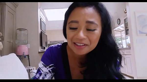 Smoking Stepmom Gives A Helping Hand With His Dick