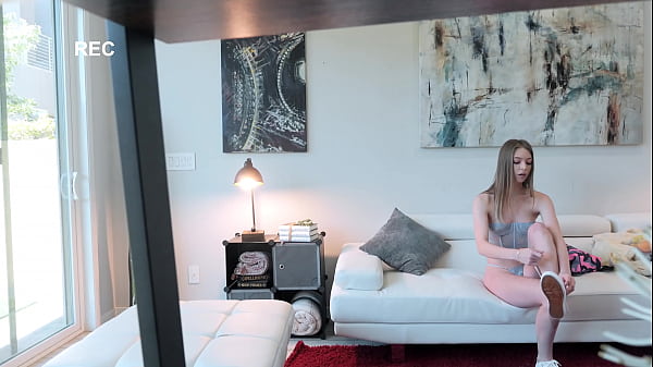 Leila Cove Silences Her Stepbrother With Her Pussy