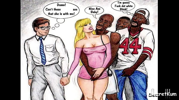 Blonde Wife Gets Blacked By Multiple Guys While Hubby Watches