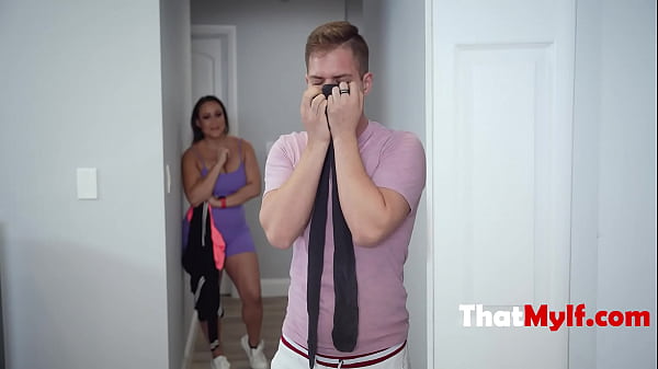 Stepmom Punishes Me With Her Wet Pussy On The Couch