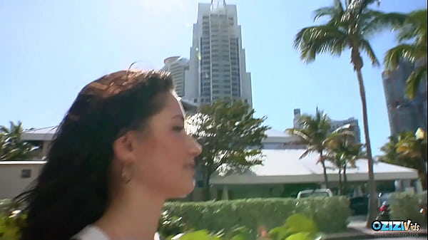 Young Brunette Gets Paid For Her Vacation With A Hotel Blowjob