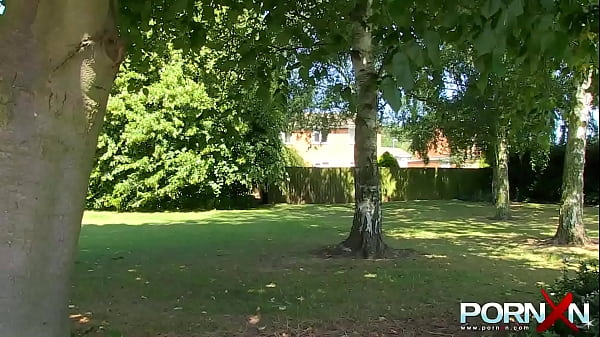 Blonde Babe Chessie Kay Pissing Outside With Her Fat Tits Out