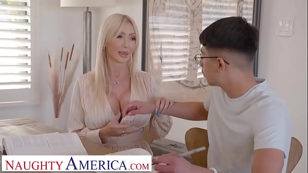 Victoria Lobov Fucks Her Young Student Diego Perez