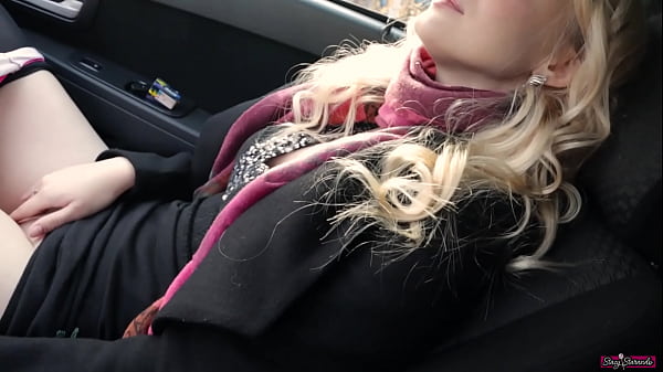 Stacy Starando Gets Her Pussy Off In A Public Parking Lot