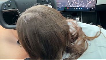 Step Sister Gets Car Fucked During Driving Lesson With Nikki Nicole