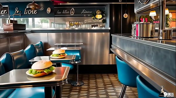 Stacked Anime Waitress Gets Blacked For A Promotion