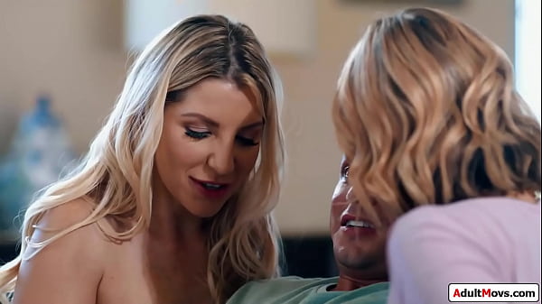 Two Blonde MILFs Crave Their Neighbor's Monster Cock