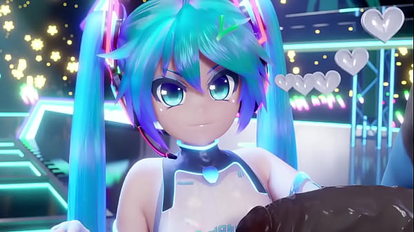 Hatsune Miku Gets Her Throat Filled With BBC