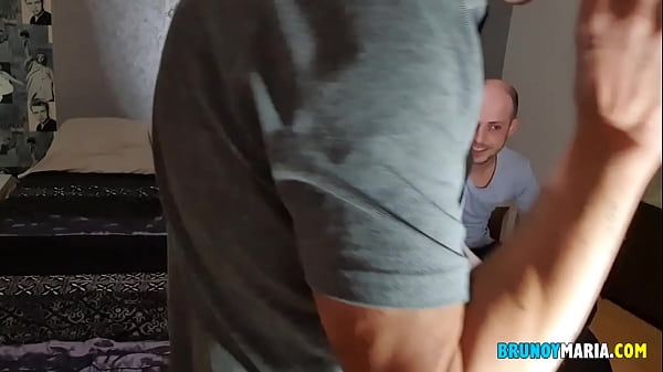 Bruno And Maria Make Her Swallow While Cuck Watches