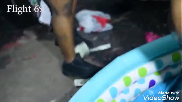 Married Influencer Takes Flight Dogg In The Inflatable Pool