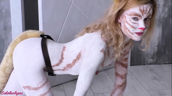 Kitty Gets Her Throat Filled And Pussy Drenched