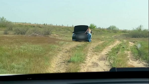 Smoking MILF Gets Nailed By Her Son's Friend In The Backseat