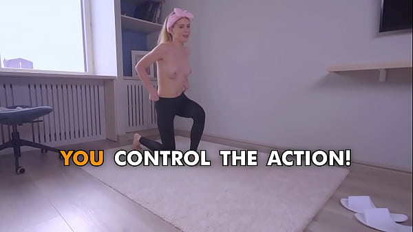 Flexible Blonde Little Angel Begs For Your Hard Dick