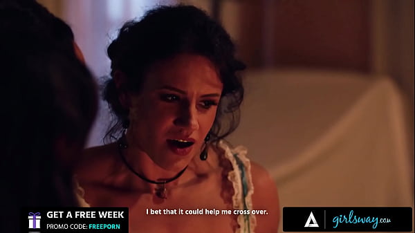 Goth Girls And Their Busty Friend Conjure Up Penny Barber