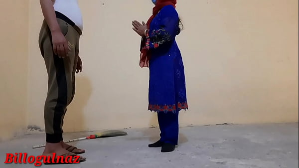 Desi Maid Billo Gulnaz Gets Her Asshole Used By Mr.