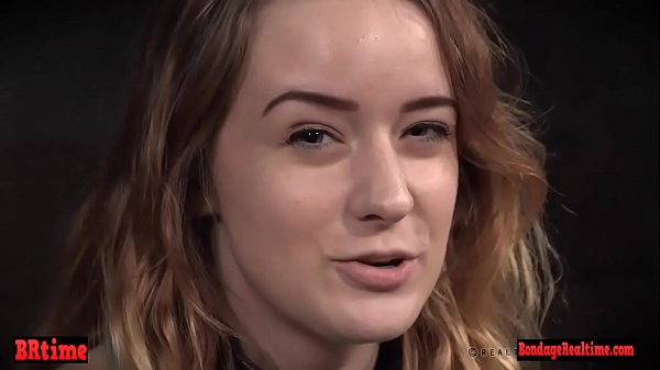 Bound And Gagged Brunette Takes Her Punishment