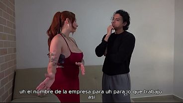 Indian Stud Seduces Thick Latina Agent Devil Khloee