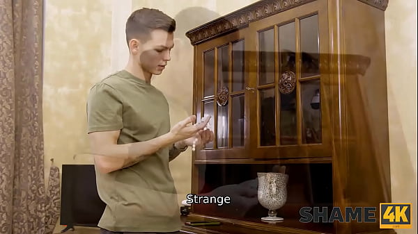 Angela Milf Seduces Young Guy For Kitchen Fuck